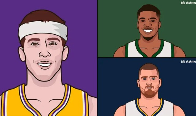 b体育-本赛季25+5+5且命中率50%的球员：2届MVP、3届MVP和里夫斯