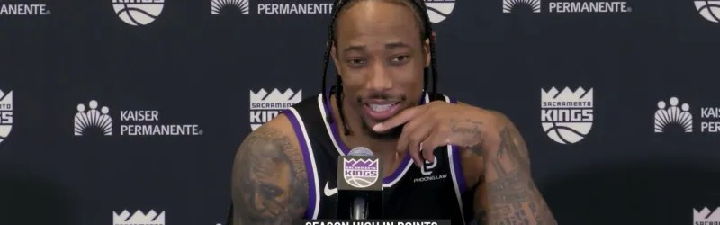 德罗赞采访全文：总得分超越邓肯很荣幸，保持对篮球的热爱